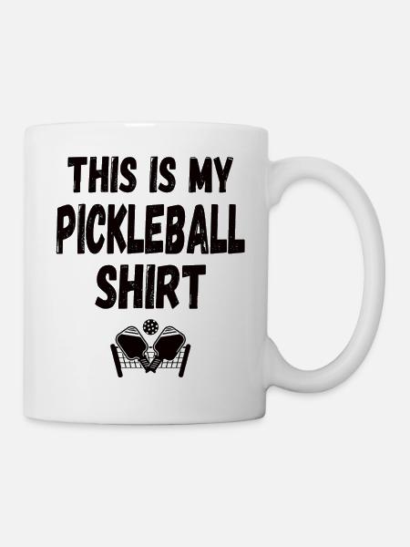 Pickleball Spielerin Spieler - Tasse - Weiß