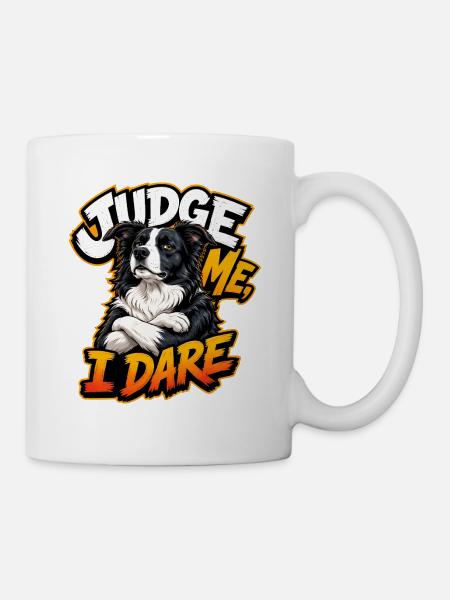 Border Collie - Tasse - Weiß