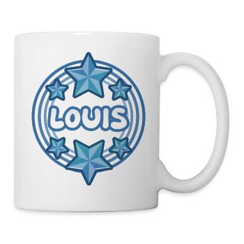 Louis als Vorname - Tasse - Weiß - Rechts