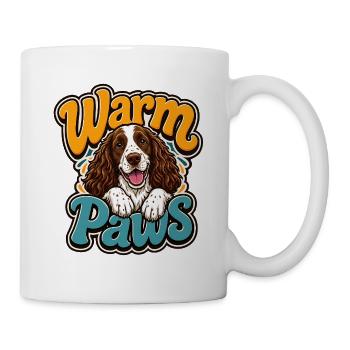 Englischer Springer-Spaniel - Tasse - Weiß - Rechts