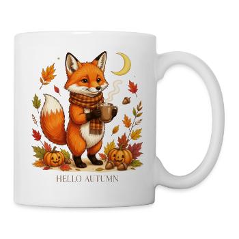 Autumn Fox Cozy Cup Tee - Tasse - Weiß - Rechts