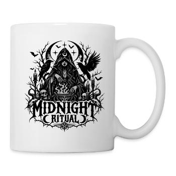 Mitternachtsritual Finstermond - Tasse - Weiß - Rechts