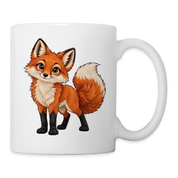 Frecher Rotfuchs - Tasse - Weiß - Rechts