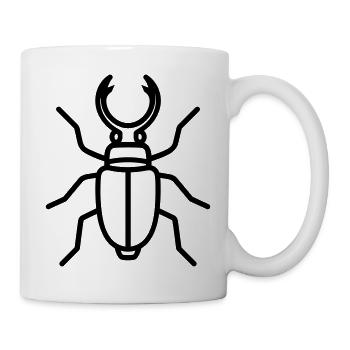 scarabée - Tasse - Weiß - Rechts