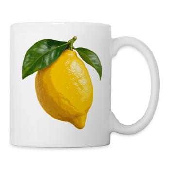 Zitrusfrüchte aus Amalfi - Tasse - Weiß - Rechts