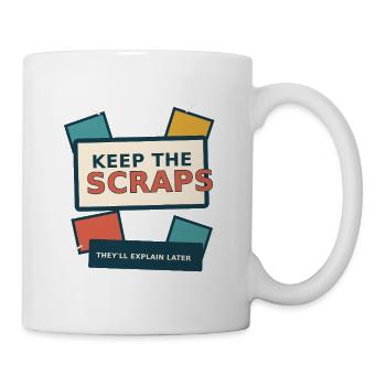 Junk Journal – Bewahre die Reste auf - Tasse - Weiß - Rechts