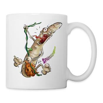 Spargeltarzan - Tasse - Weiß - Rechts