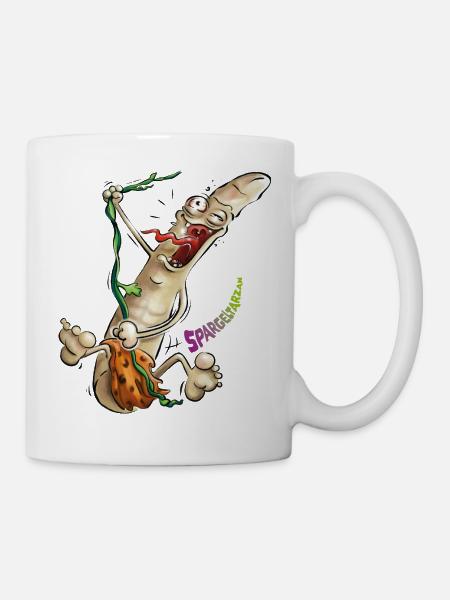 Spargeltarzan - Tasse - Weiß