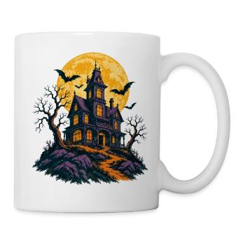 Das Spukhaus auf dem Hügel - Tasse - Weiß - Rechts