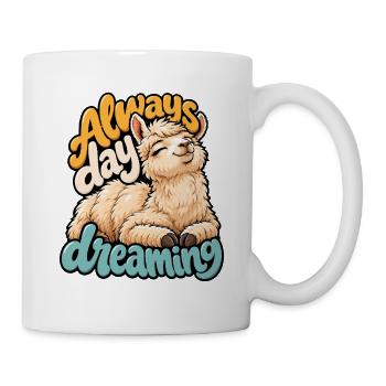 Alpaca - Tasse - Weiß - Rechts