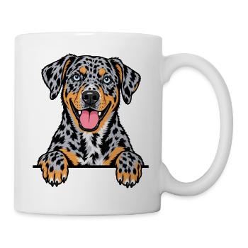 Catahoula Leopard Dog - Tasse - Weiß - Rechts