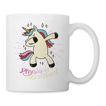 Physician Assistant Einhorn Medizin Studium - Tasse - Weiß - Rechts