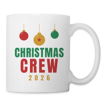 Christmas Crew 2026 – Matching Family - Tasse - Weiß - Rechts