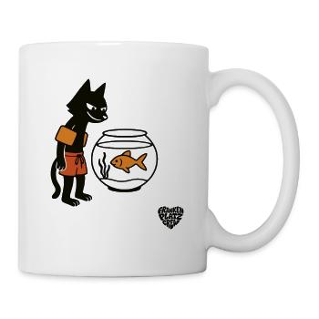Bad Cat - Tasse - Weiß - Rechts