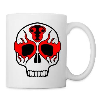 Lucha Libre - Tasse - Weiß - Rechts