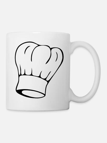 Chefs Hut - Tasse - Weiß