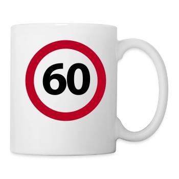 60 Anniversaire - Mug blanc - blanc - Droite