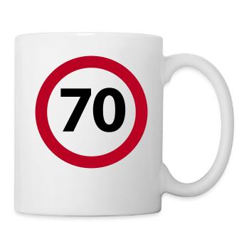 70th Birthday - Mug - white - Right