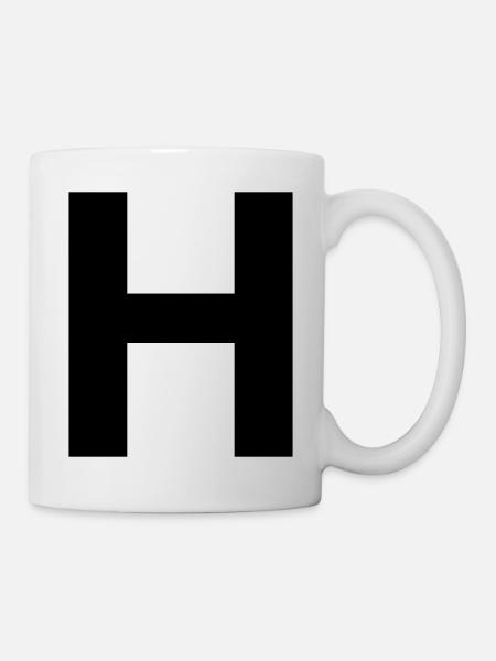 Capital H - Mug - white