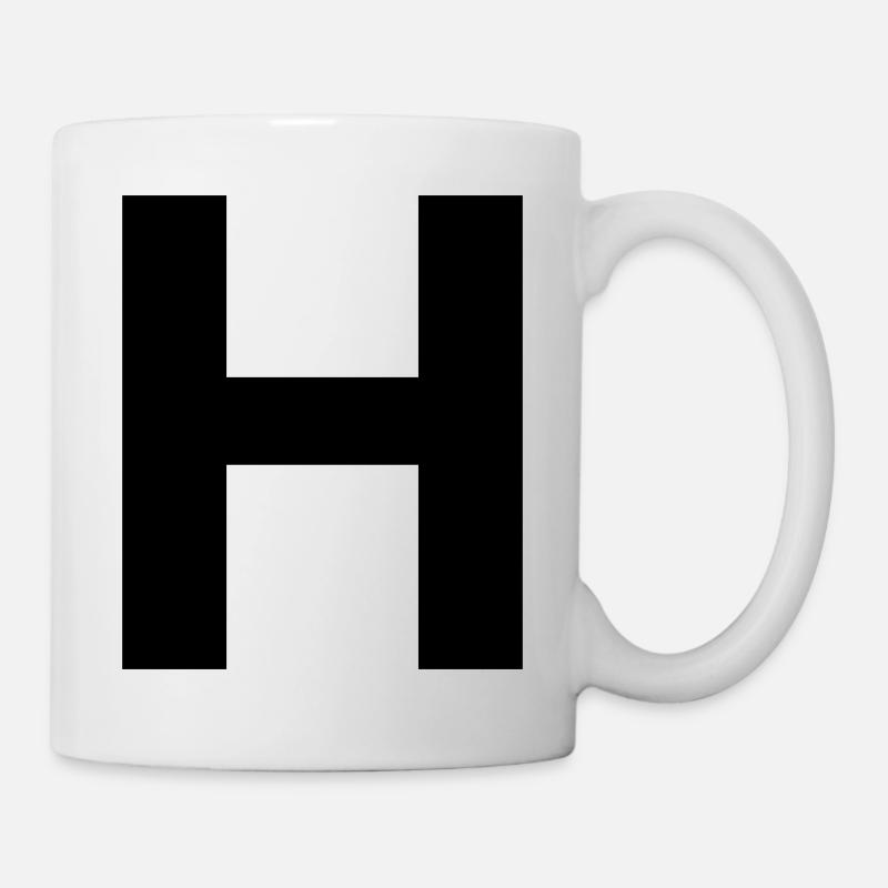Kapital H - Tasse - Weiß