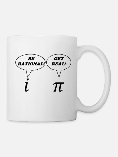 Math: Get Real - Mug blanc - blanc