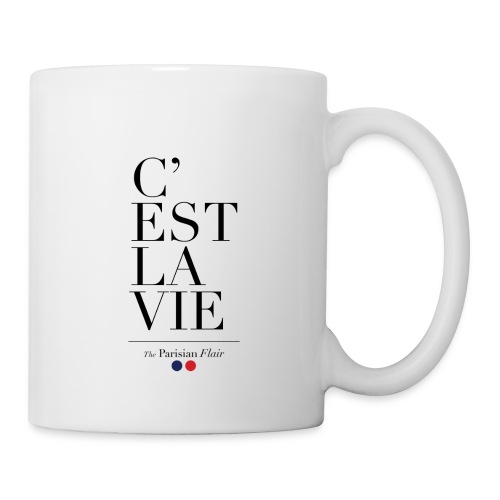 C EST LA VIE 01 png - Mug blanc