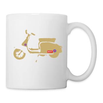 Retro Scooter - Mug - white - Right