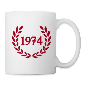 1974 - Tasse - Weiß - Rechts