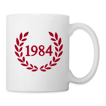 1984 - Tasse - Weiß - Rechts