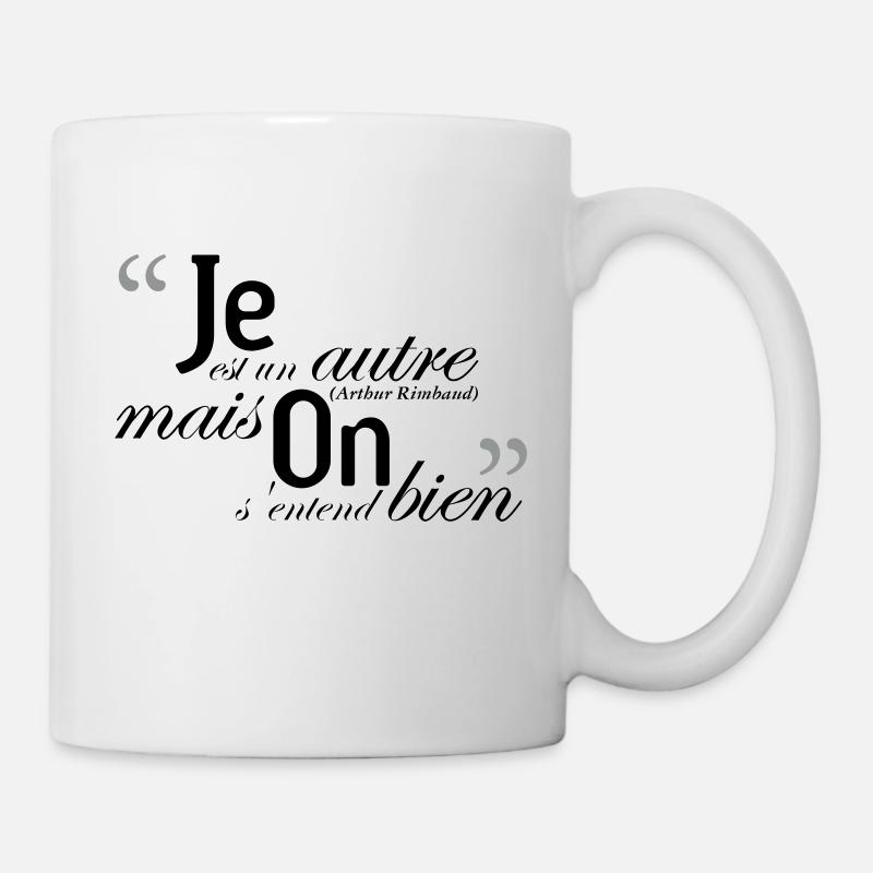 Je est un autre - Mug blanc - blanc