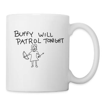 buffy's patrol - Mug - white - Right