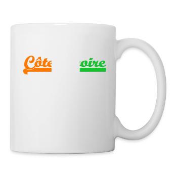 cote d'ivoire - Mug blanc - blanc - Droite