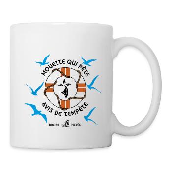 BREIZH MÉTÉO BRETAGNE - Mug blanc - blanc - Droite