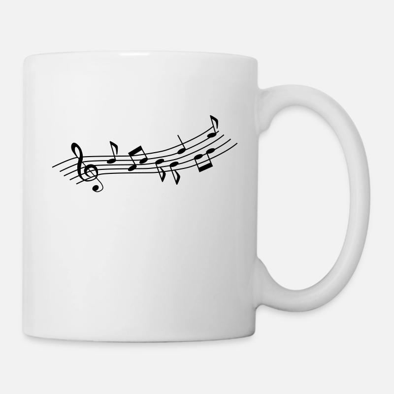 Musik - Tanzen - Disco - Tasse - Weiß