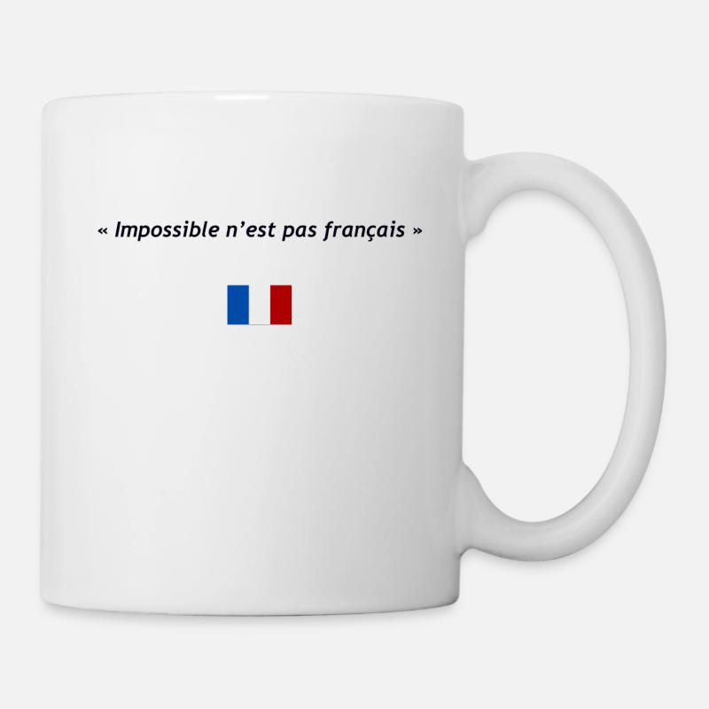 Impossible n'est pas français - Mug blanc - blanc