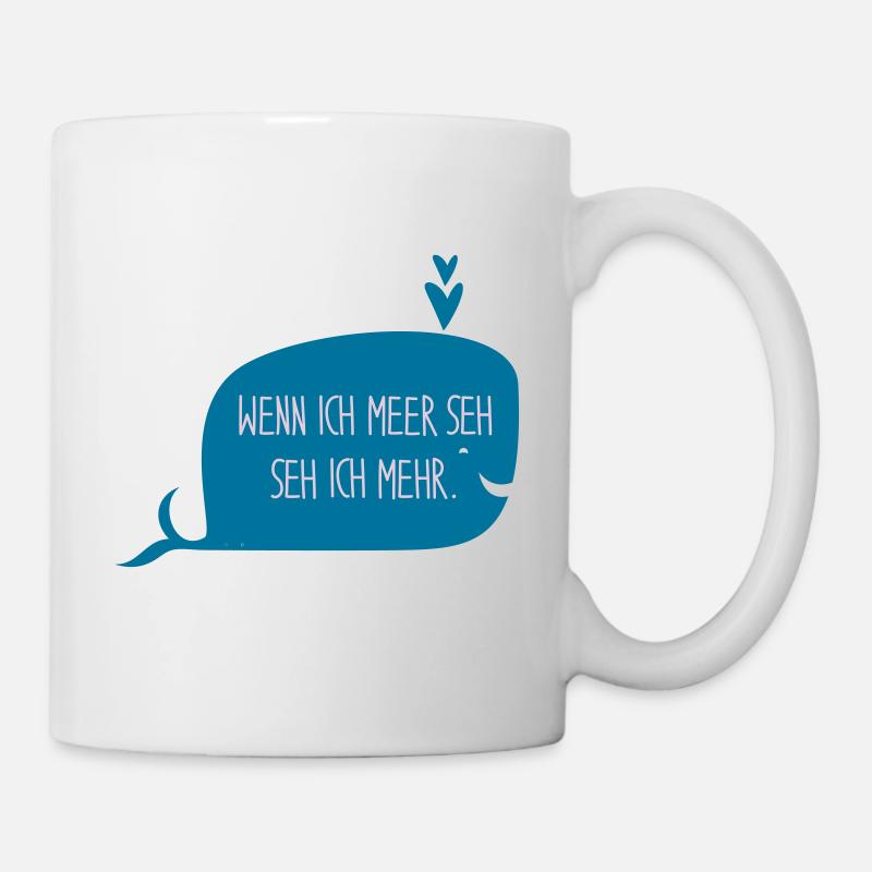 LES TROIS CR3ATEUSES_Wal_2 - Tasse - Weiß
