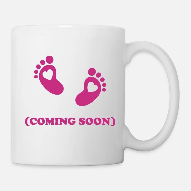Baby - coming soon - Mug blanc - blanc