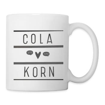 Hauptlogo Cola Korn - Tasse - Weiß - Rechts