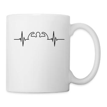 Pulse - Bodybuilding - Tasse - Weiß - Rechts