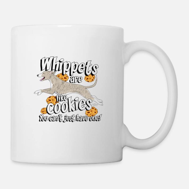 whippetcookies7 - Tasse - Weiß