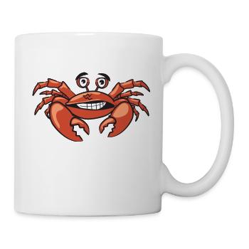Krebs - Tasse - Weiß - Rechts