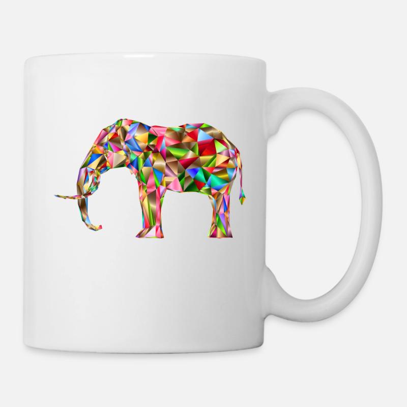 Elephant - Tasse - Weiß