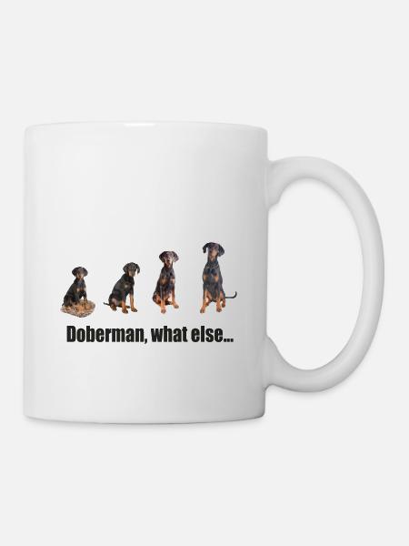 Doberman, what else ... - Mug - white
