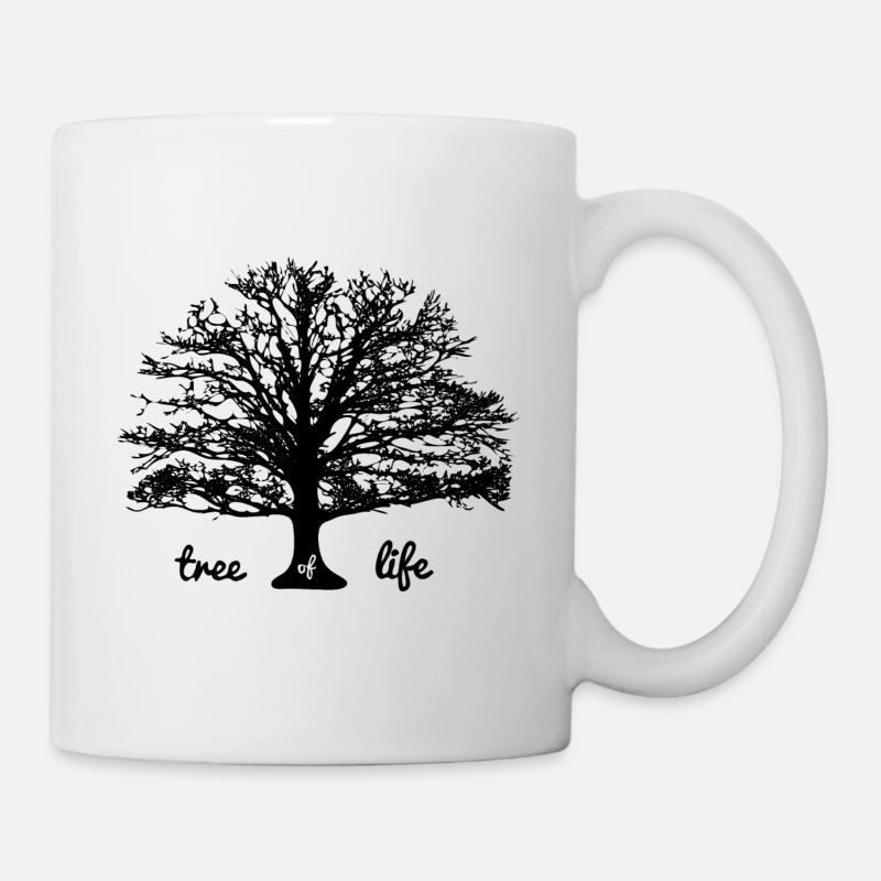 Tree of life - Baum des Lebens - Tasse - Weiß