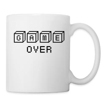 GAME OVER - Mug blanc - blanc - Droite