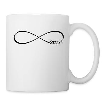 Infinity sisters infinity sisters friends - Mug - white - Right