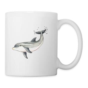 Baby dolphin - Baby dolphin design - Baby dauphin - Mug - white - Right
