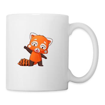 The Red Panda Club - Mug - white - Right