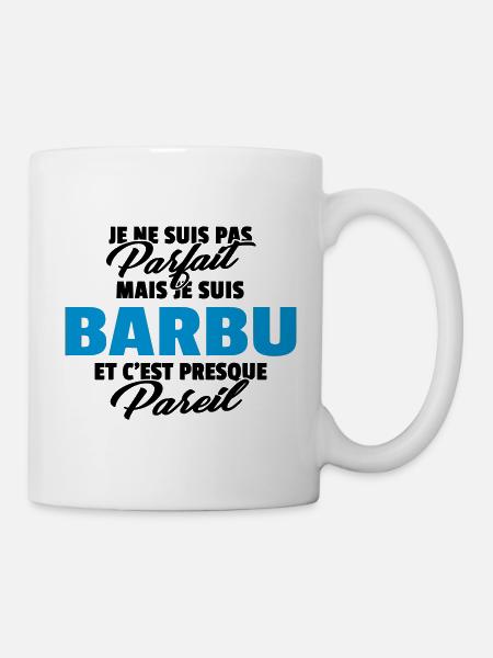 Pas parfait mais barbu - Mug blanc - blanc