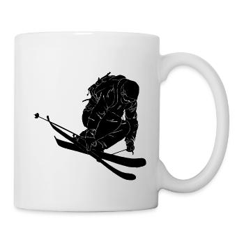 Freerider - Mug blanc - blanc - Droite